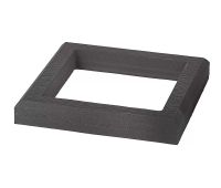 Рамка ДПК для столба 100x100 Графит