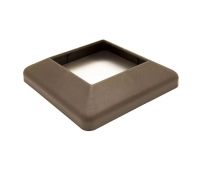 Крышка нижняя ПВХ для столба 125х125 Венге