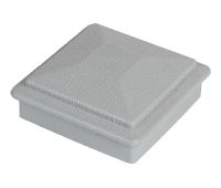 Крышка верхняя ПВХ для столба 125х125 Серый