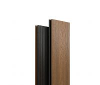 Террасная доска ДПК Скай коэкструзия полнотелая Тик