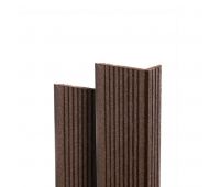 Угол торцевой Tehno Шоколад Угол торцевой Tehno Шоколад