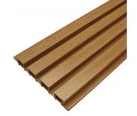 Доска Фасадная из ДПК Wood Рейка Орех