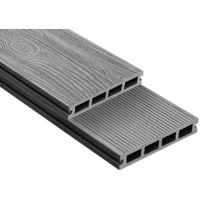 Террасная доска ДПК 3D California/Вельвет Серая Террасная доска ДПК 3D California/Вельвет Серая