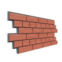 Фасадная термопанель Венецианский кирпич 20 мм - Красный Фасадная термопанель Венецианский кирпич 20 мм - Красный