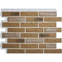 Фасадные панели (цокольный сайдинг) Кирпич рижский - 03 Фасадные панели (цокольный сайдинг) Кирпич рижский - 03