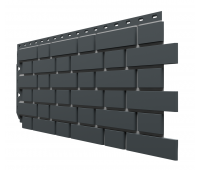 Фасадные панели Flemish (гладкий кирпич) Тёмно-серый