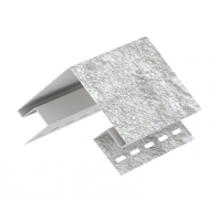 Наружный угол Стоун-хаус Сланец Светло серый