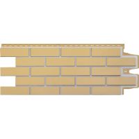 Фасадные панели Премиум клинкерный кирпич Песочный (Горчичный) Фасадные панели Премиум клинкерный кирпич Песочный (Горчичный)