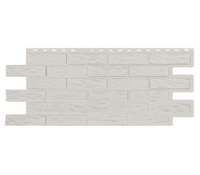 Фасадные панели СЕРИЯ кирпич Саман Эко - Уайт от производителя Т-сайдинг по цене 520 р Фасадные панели СЕРИЯ кирпич Саман Эко - Уайт от производителя Т-сайдинг по цене 520 р