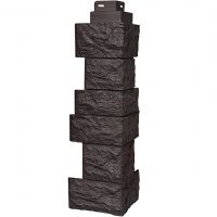 Угол наружный коллекция Дикий камень Коричневый