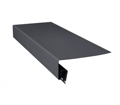 Околооконная планка для Фасадных Панелей Графит от производителя  Я Фасад по цене 1 700 р