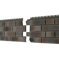 Фасадная панель Стоун Хаус S-Lock Клинкер Нордик Пепел Фасадная панель Стоун Хаус S-Lock Клинкер Нордик Пепел