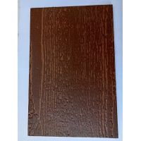 Фиброцементный сайдинг-панель Махагон (RAL 8024/8014) Фиброцементный сайдинг-панель Махагон (RAL 8024/8014)