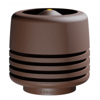 Колпак ИЗЛ-125/700 Светло-коричневый (RAL8017) Колпак ИЗЛ-125/700 Светло-коричневый (RAL8017)