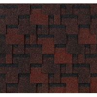 Гибкая черепица Лабиринт Красный Гибкая черепица Лабиринт Красный