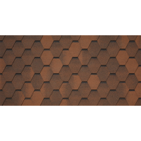 Гибкая черепица UNICA VENETO MARRONE 423 Гибкая черепица UNICA VENETO MARRONE 423