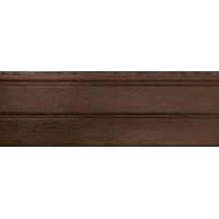 Виниловый сайдинг Альта-Брус - Премиум Орех Темный Виниловый сайдинг Альта-Брус - Премиум Орех Темный