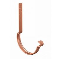 Крюк крепления желоба длинный модернизированный Медь 125/90 Крюк крепления желоба длинный модернизированный Медь 125/90