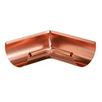 Угол желоба, внутренний 90° Медь 150/100 Угол желоба, внутренний 90° Медь 150/100