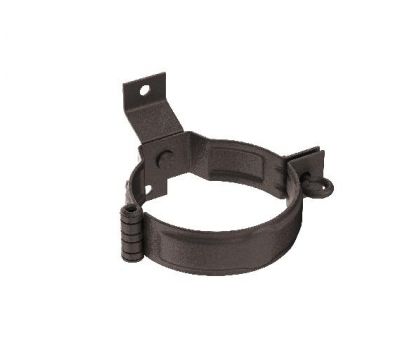 Декоративный хомут трубы под дерево с комплектом крепления RR 32 Тёмно-коричневый matt 150/100 от производителя  Aquasystem по цене 1 803 р