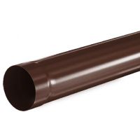 Труба водосточная RAL 8017 Тёмно Коричневый 1.00м 150/100 Труба водосточная RAL 8017 Тёмно Коричневый 1.00м 150/100