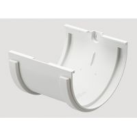 Соединитель для желоба Белый Соединитель для желоба Белый