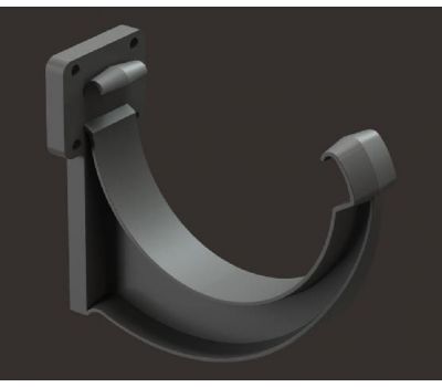 Кронштейн желоба пластик Lux ПВХ Графит от производителя Docke по цене 133 р Кронштейн желоба пластик Lux ПВХ Графит от производителя Docke по цене 133 р